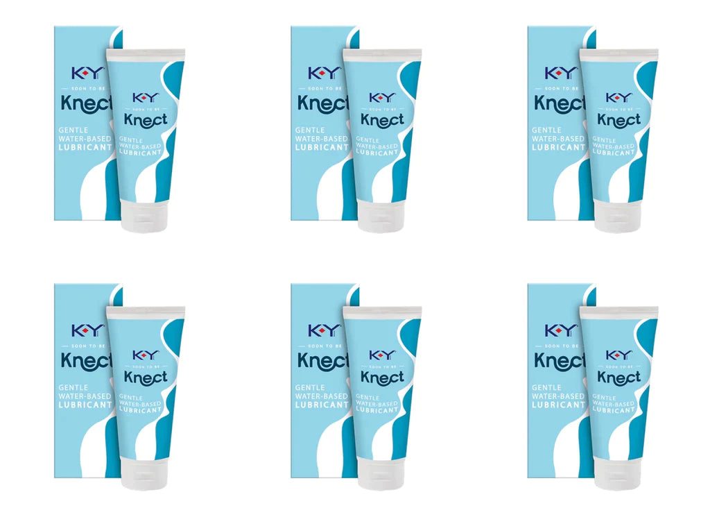 KY KNECT WATER BASED LUBRICANT 75ML (PACK OF 6)