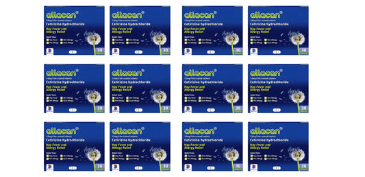 360 TABLETS ALLACAN CETIRIZINE HAYFEVER & ALLERGY TABLETS (12 MONTH SUPPLY)