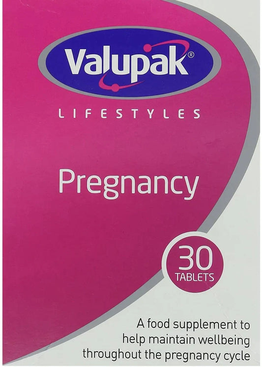 VALUPAK PREGNANCY LIFESTYLES 30 TABLETS