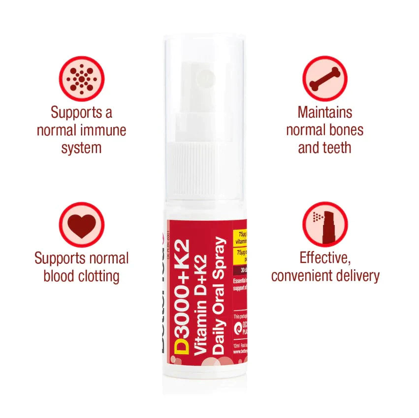 BETTERYOU D3000+K2 VITAMIN ORAL SPRAY