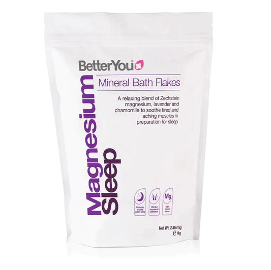 BETTERYOU MAGNESIUM SLEEP BATH FLAKES 1KG