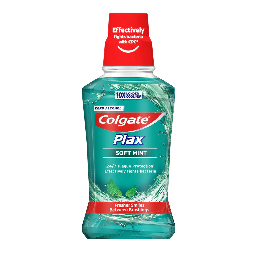 Plax COLGATE PLAX SOFT MINT MOUTHWASH 250ML – hayfeverish.co.uk