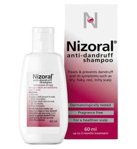 NIZORAL ANTI-DANDRUFF SHAMPOO 60ML