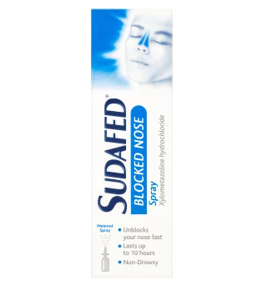 SUDAFED BLOCKED NOSE SPRAY- 15ML